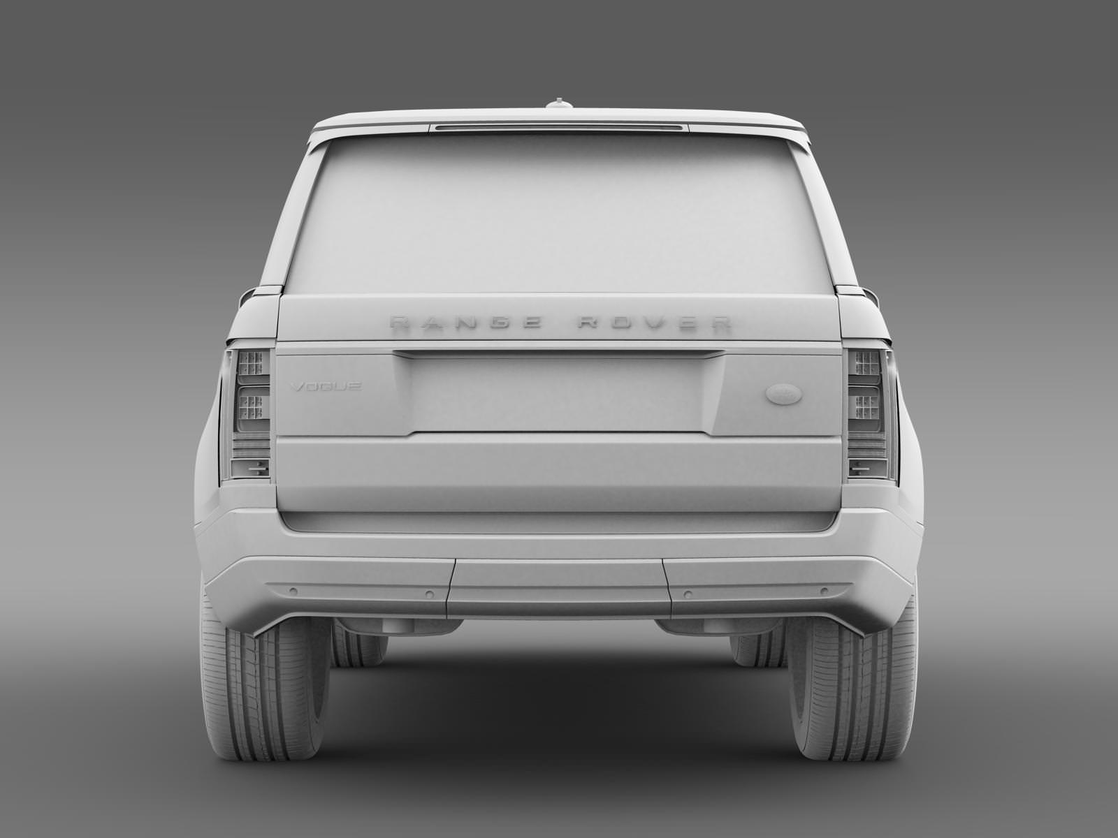 Range Rover Vogue TDV6 L405 3D model_15