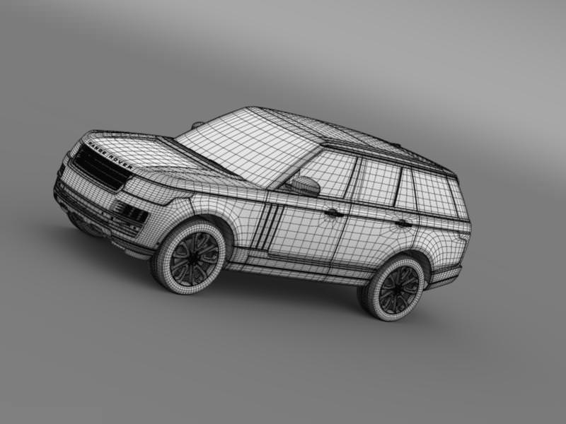 Range Rover Vogue TDV6 L405 3D model_18