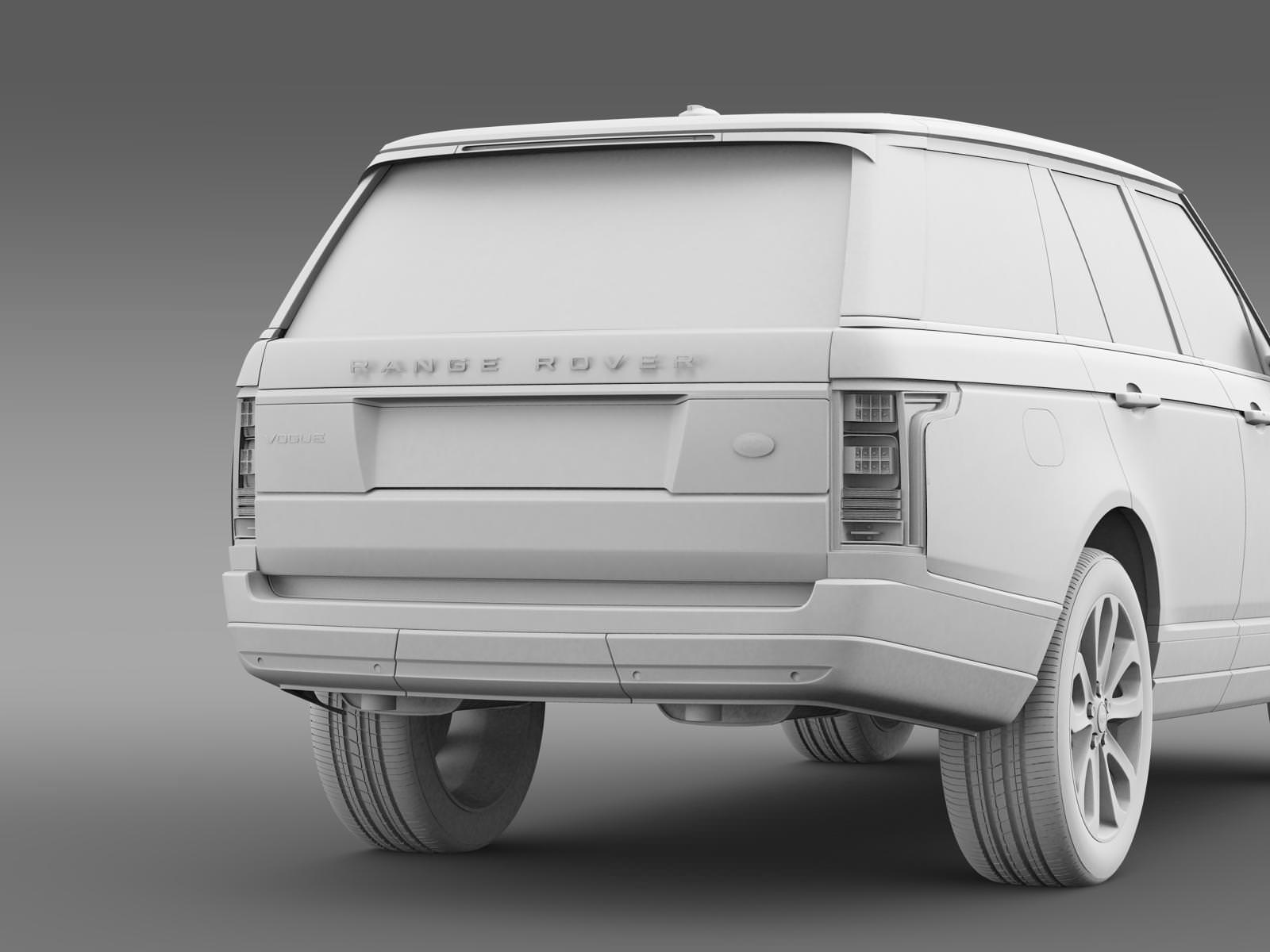 Range Rover Vogue TDV6 L405 3D model_16