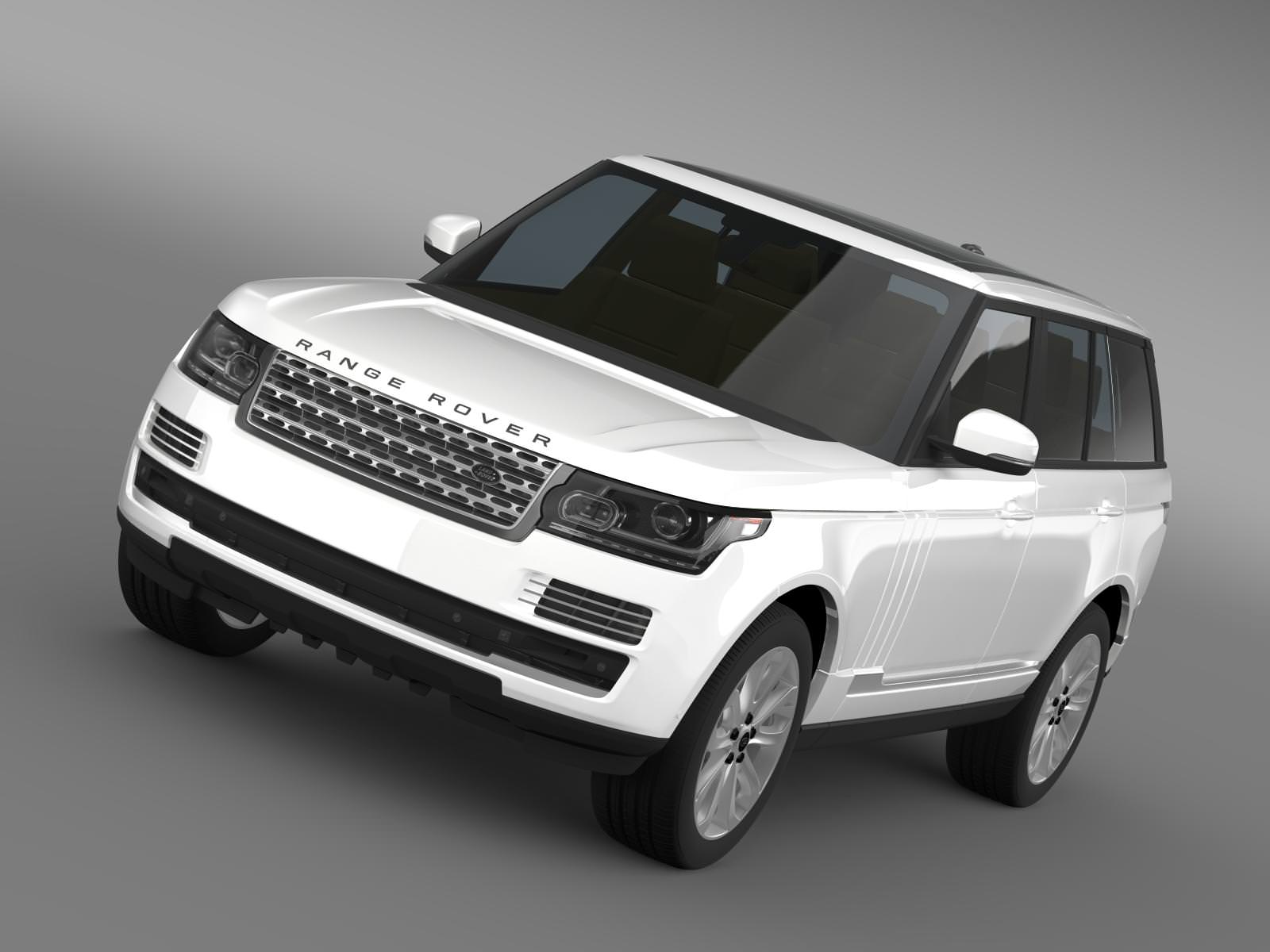 Range Rover Vogue TDV6 L405 3D model_1