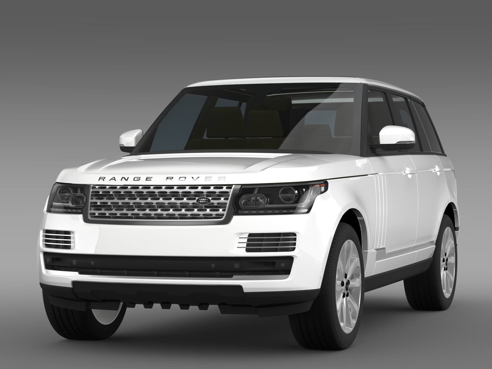 Range Rover Vogue TDV6 L405 3D model_3