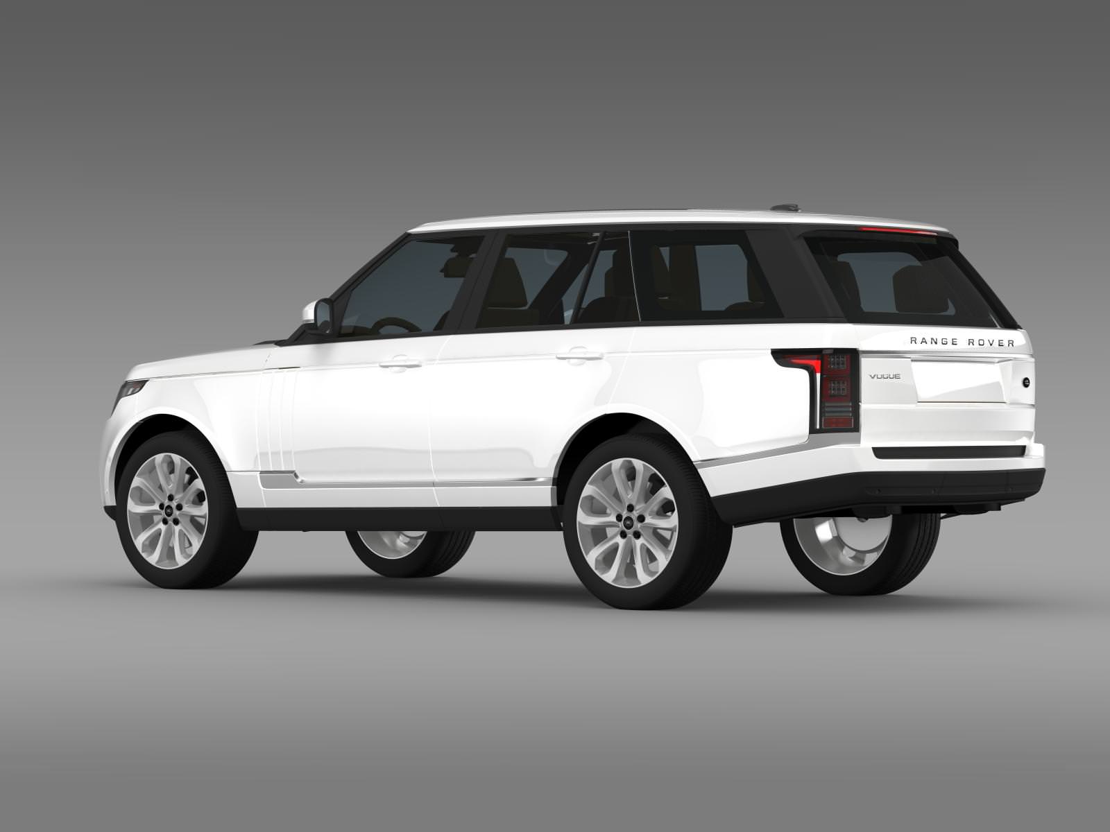 Range Rover Vogue TDV6 L405 3D model_6
