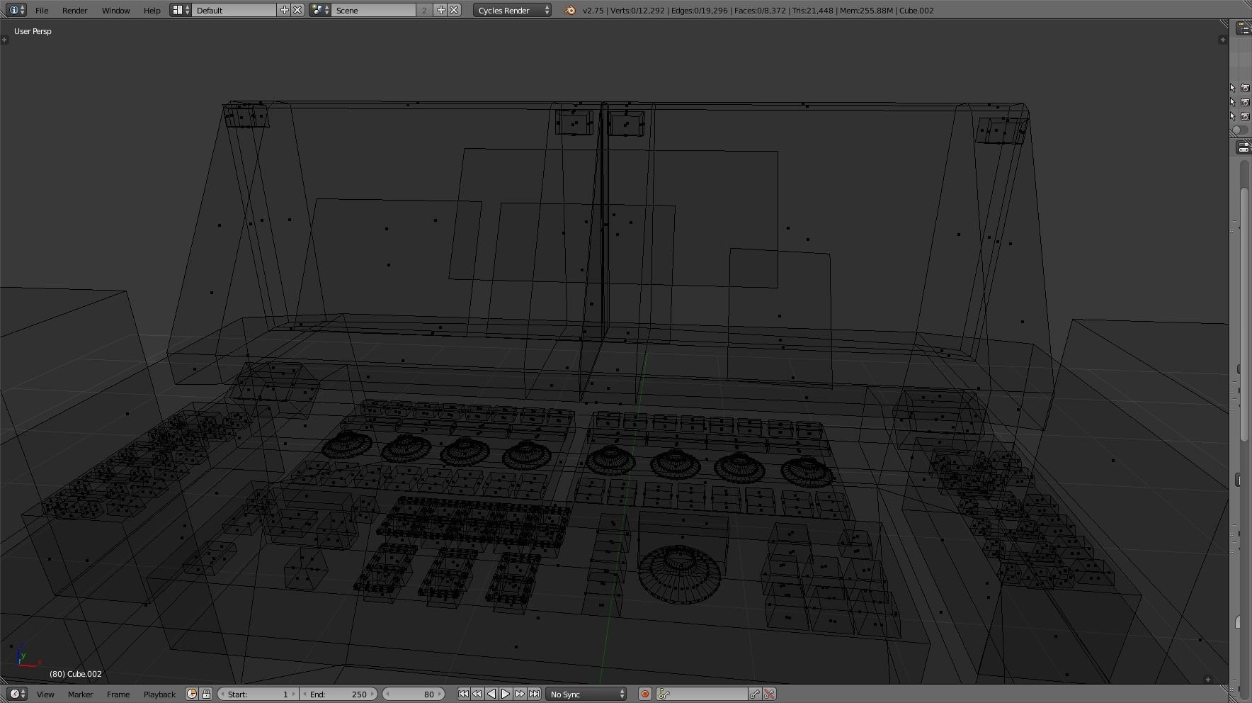 Computer Retro Super Machine PBR Electronics Sci Fi Prop Envir Low-poly 3D model_9