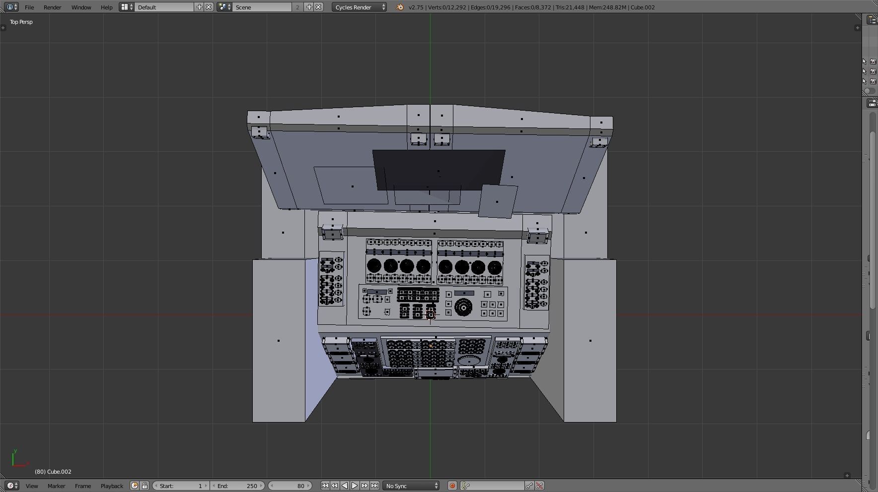 Computer Retro Super Machine PBR Electronics Sci Fi Prop Envir Low-poly 3D model_3