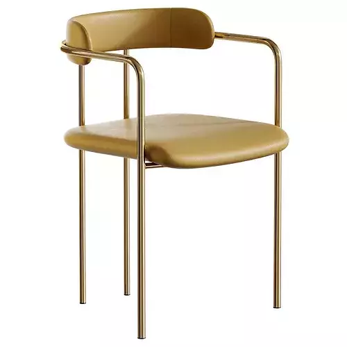 Dining Arm Chair 3D model 3