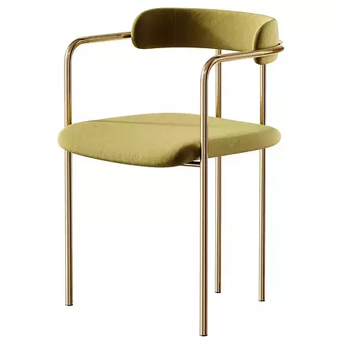 Dining Arm Chair 3D model 7