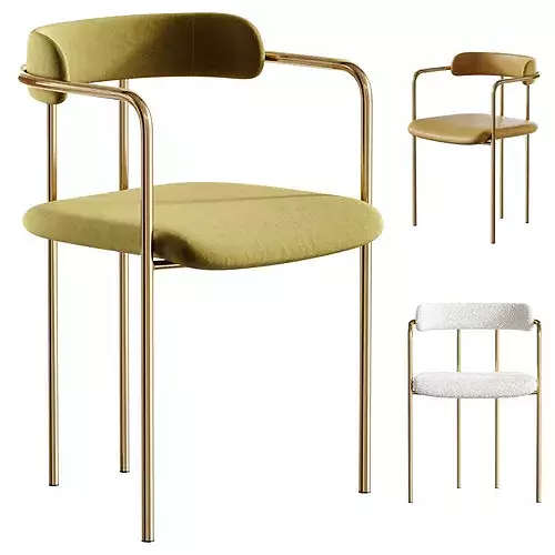 Dining Arm Chair 3D model