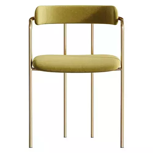 Dining Arm Chair 3D model 2