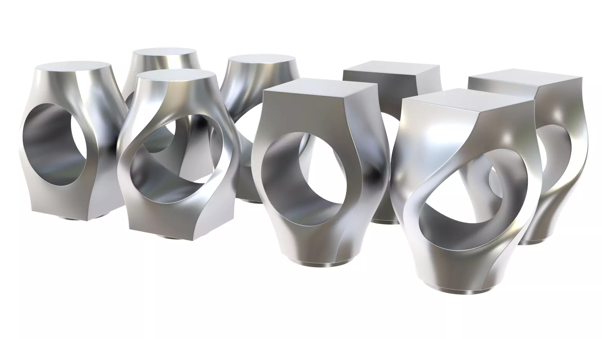 Furniture handle 46 3D model