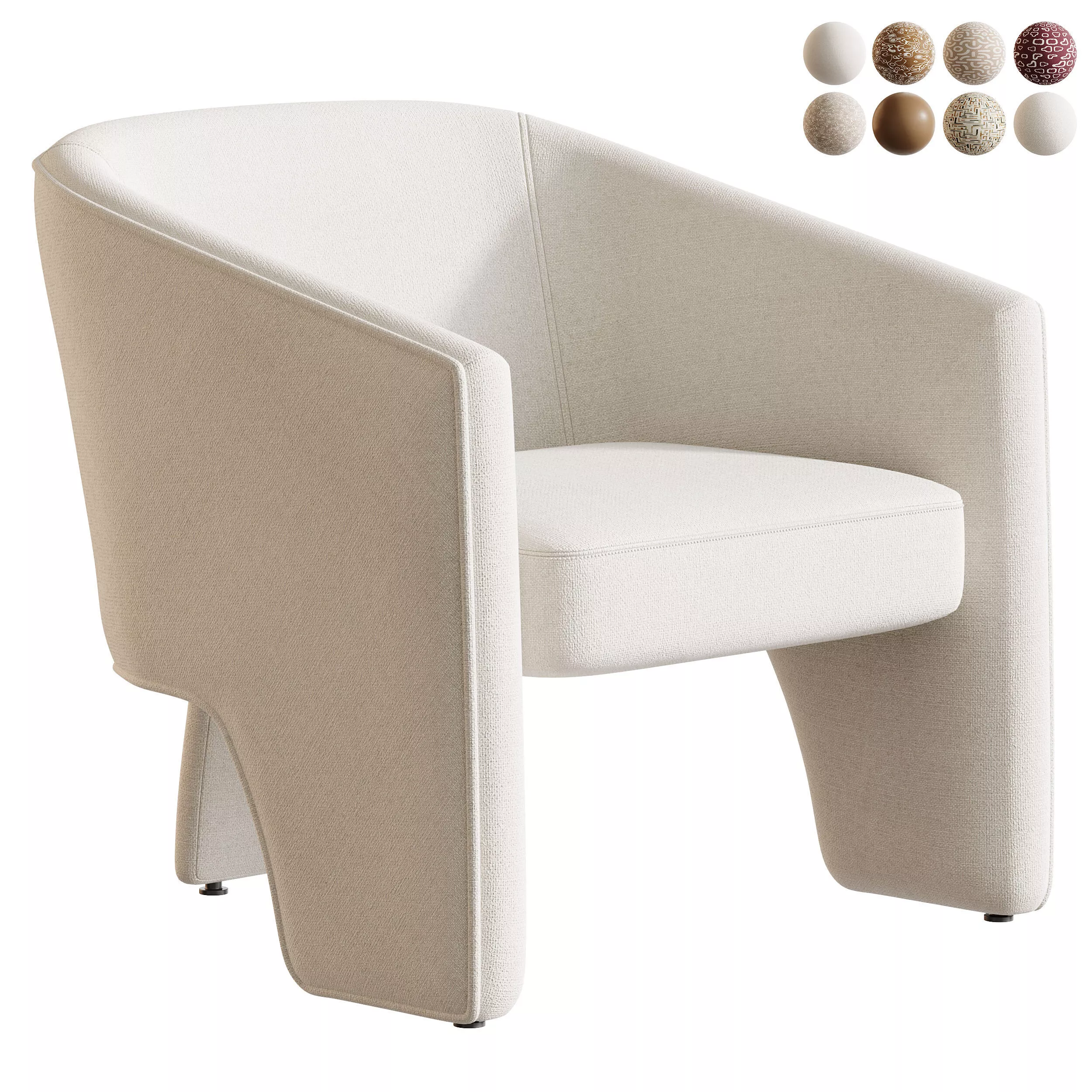 Fae Chair 3D model