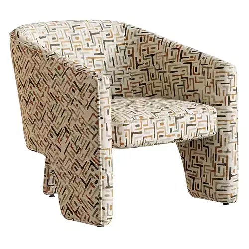 Fae Chair 3D model 4