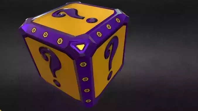 Game-Ready MYSTERY BOX Asset