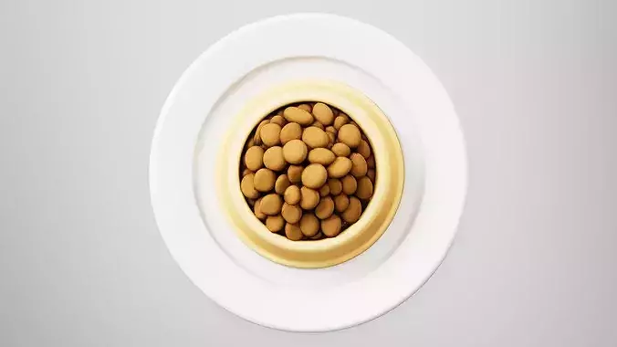 Pet Food 3D print model 2