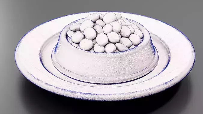 Pet Food 3D print model 6