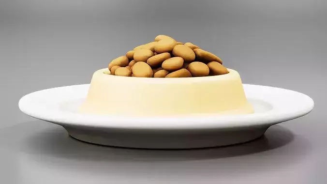 Pet Food 3D print model 4