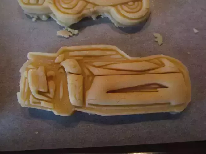 Jackson Storm from Disneys CARS 3 Cookie Cutter 3D print model
