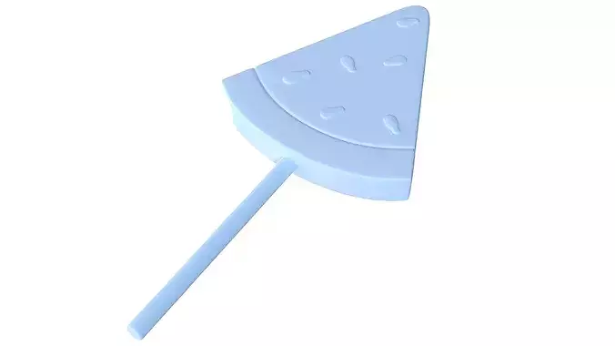 Watermelon Lollipop 3D print model