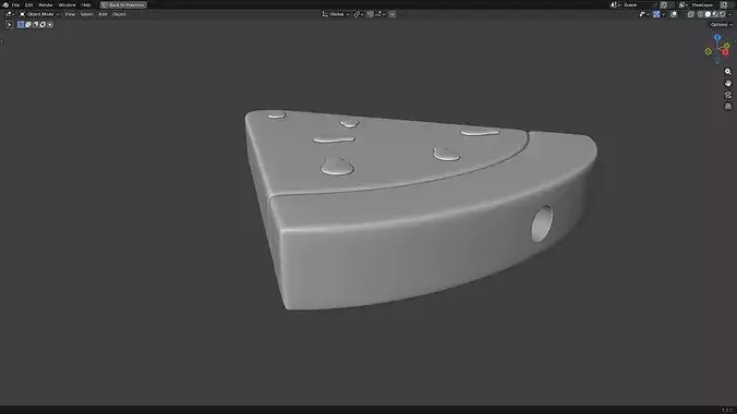 Watermelon Lollipop 3D print model 6