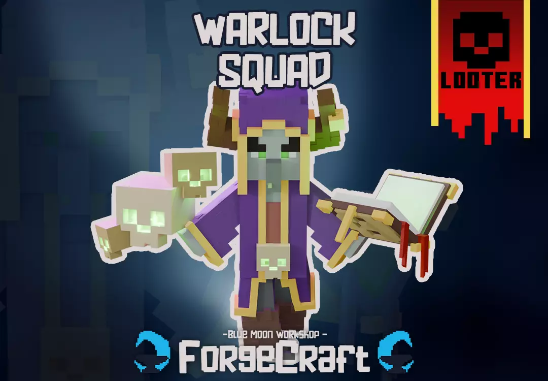 LOOTER WARLOCK CAPTAIN 3D print model