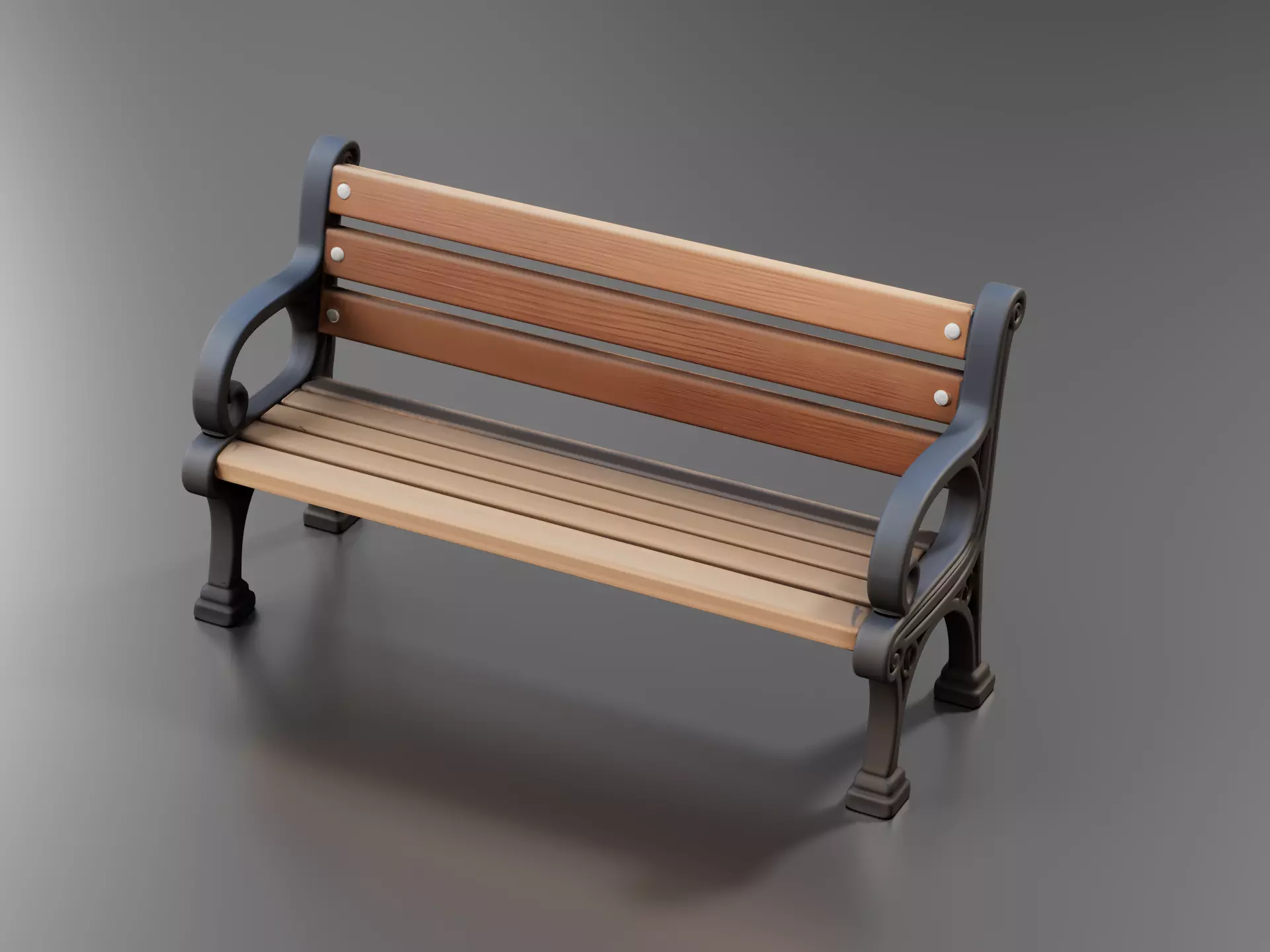Park Bench 3D print model