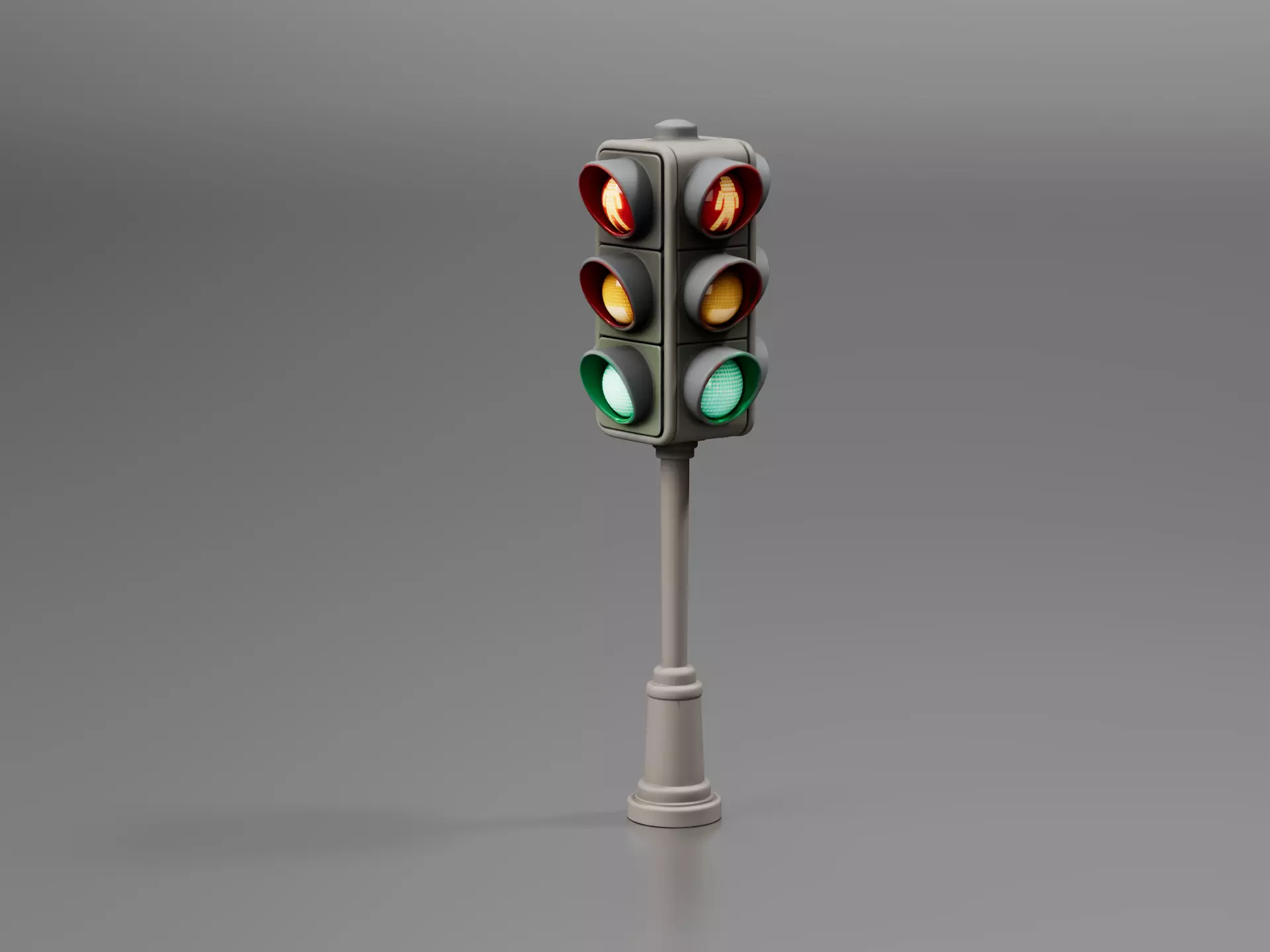 Traffic Light 3D print model