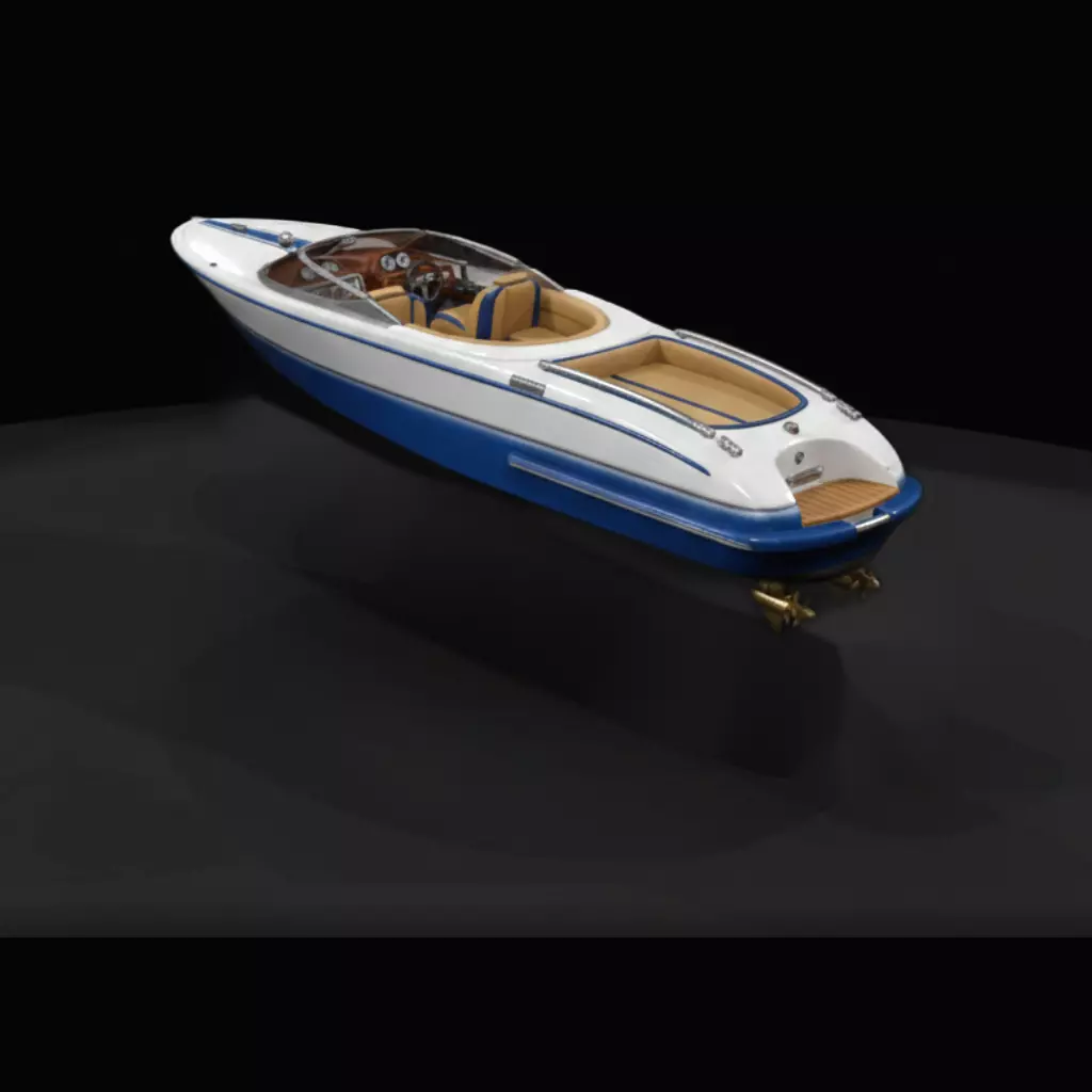 1-87 HO FANCY PLEASURE BOATV2 Printable STL 3D print model