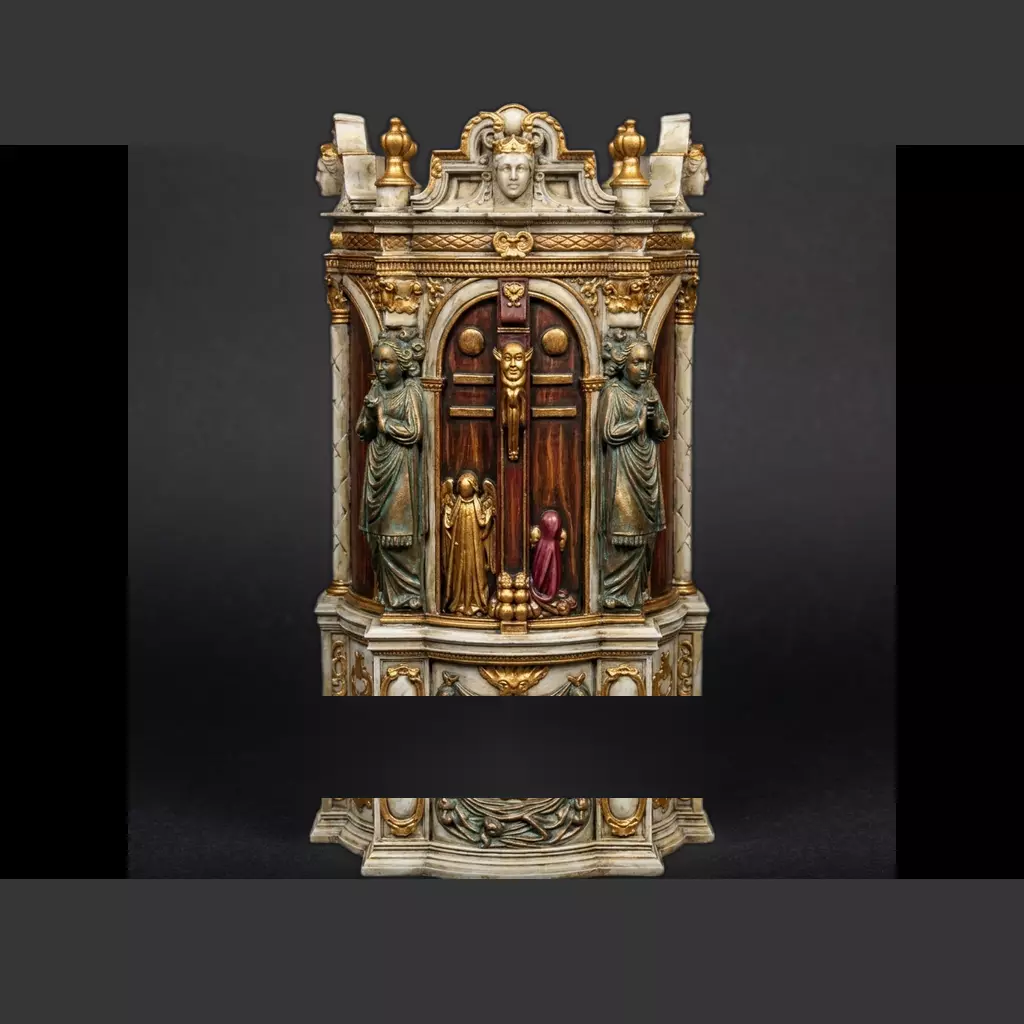 Gothic Renaissance Altar Shrine 3D print model