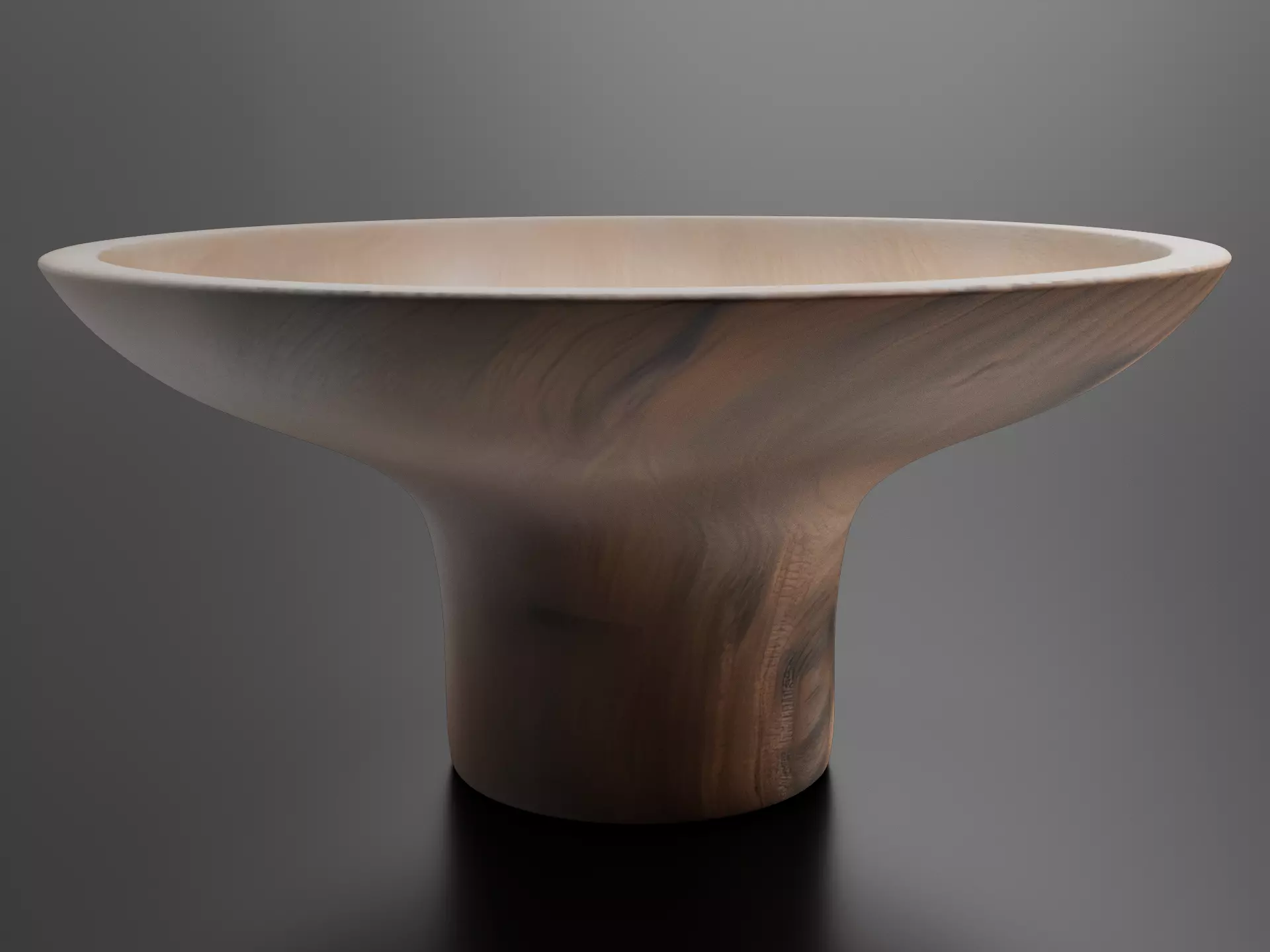 wooden tableware 01 3D print model