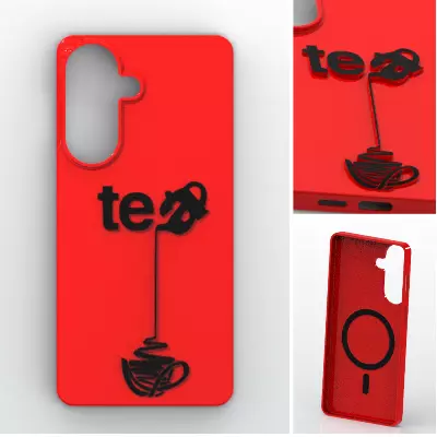 Teapot Magnetic Case A57 5G 3D print model