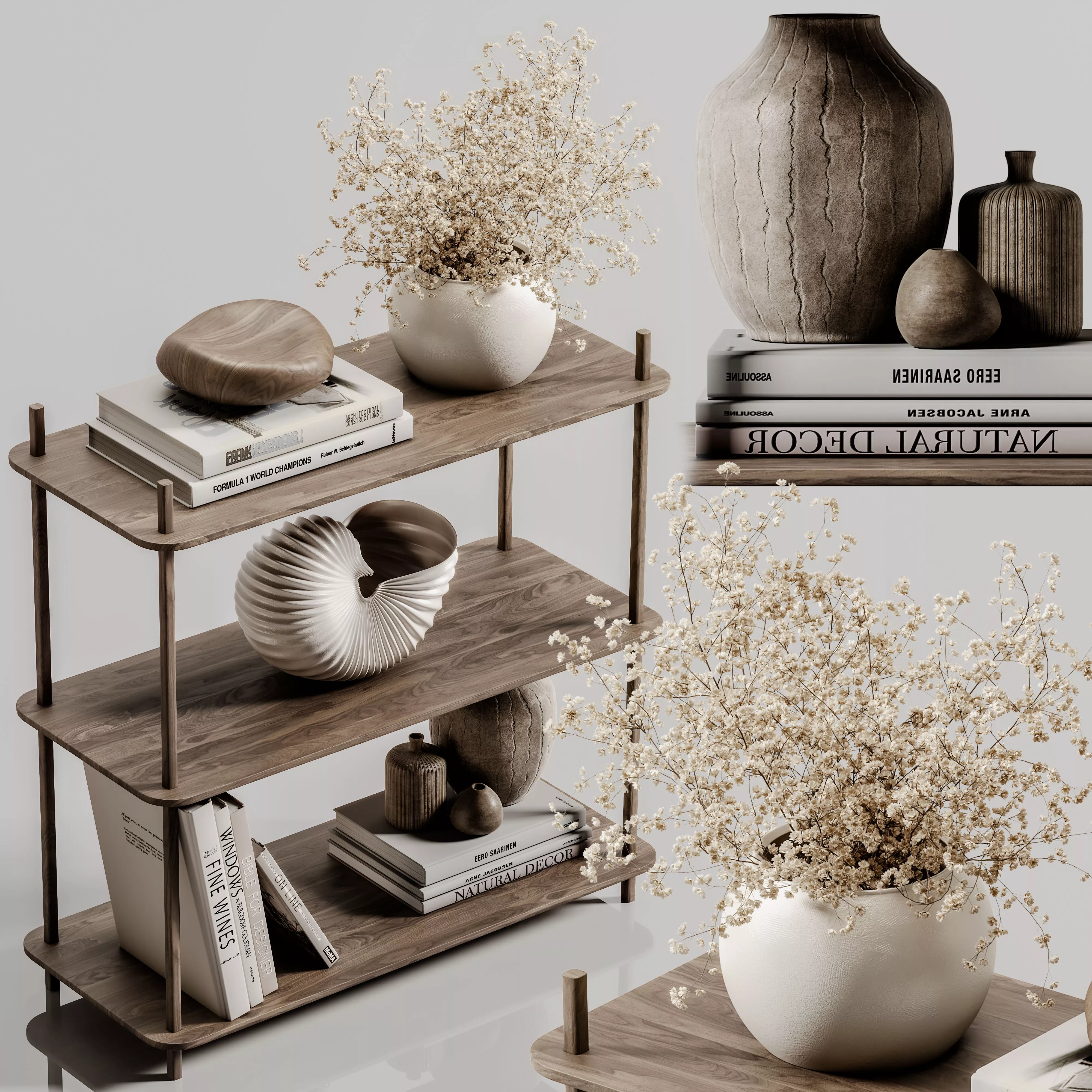 decorative set 165 3D model
