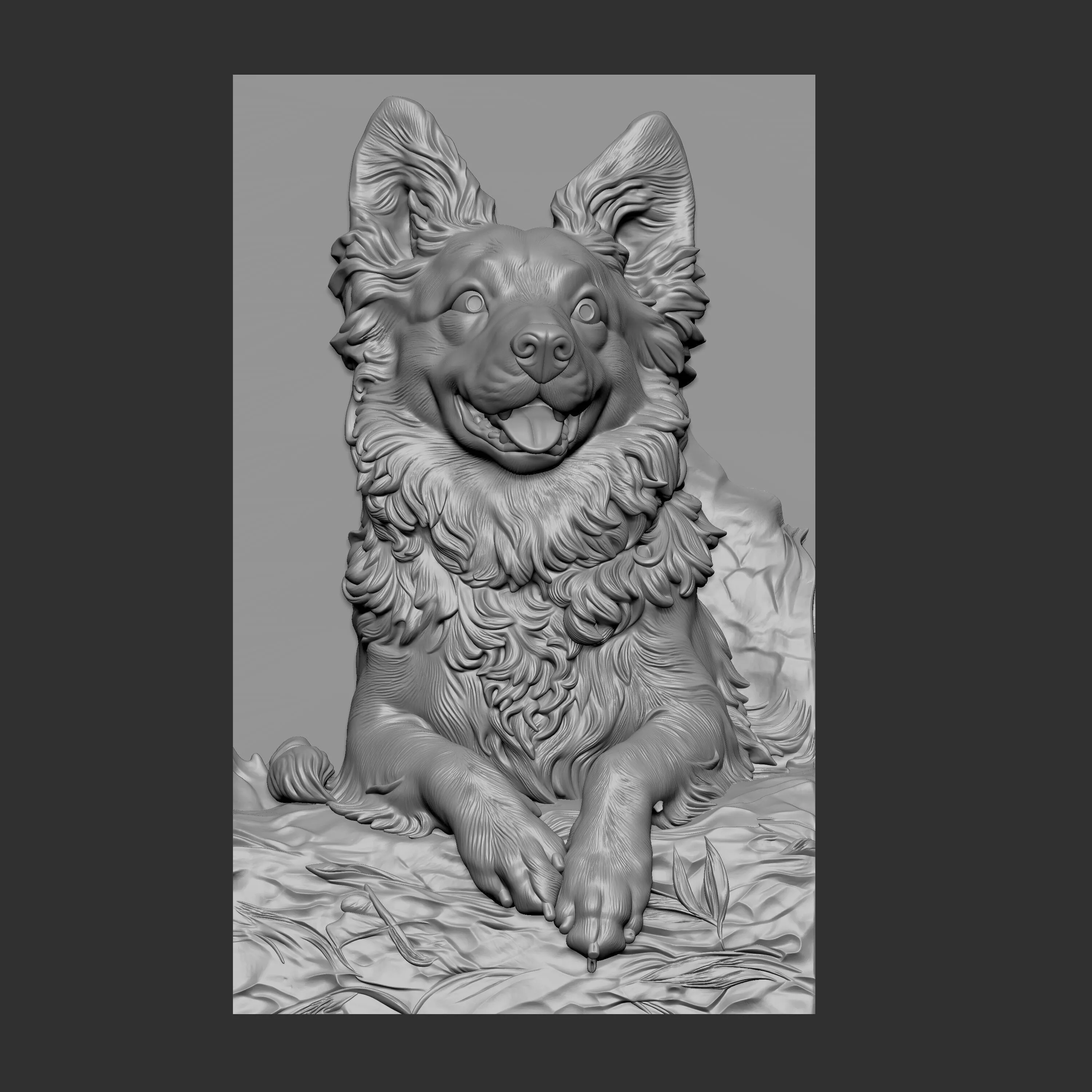 dog likely 3D print model