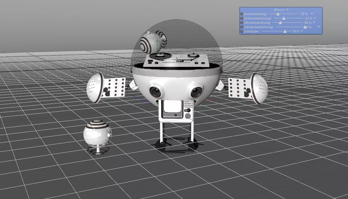 Walking Robot 3D model