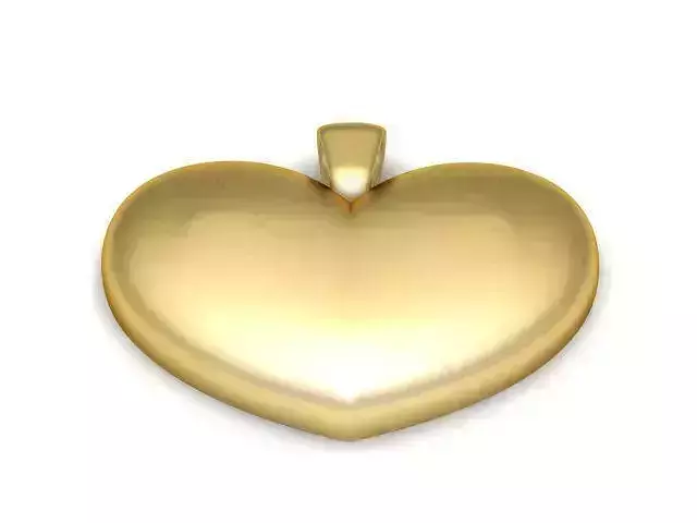 Pendant gold heart