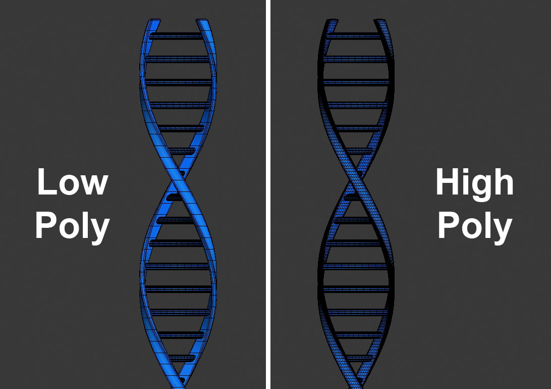 DNA Helix 3D model_11