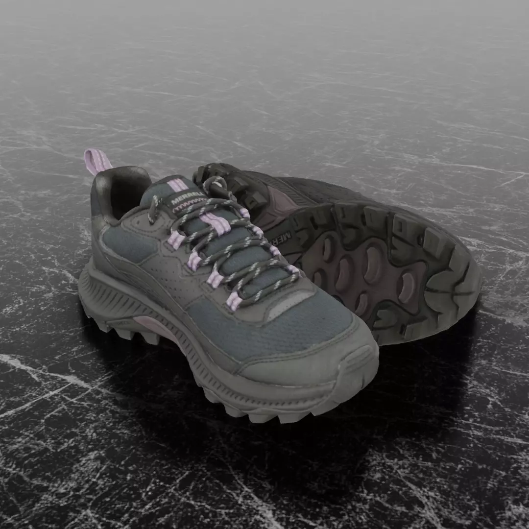 MERRELL SPEED STRIKE 2 GTX 3D SHOES Low-poly 3D model