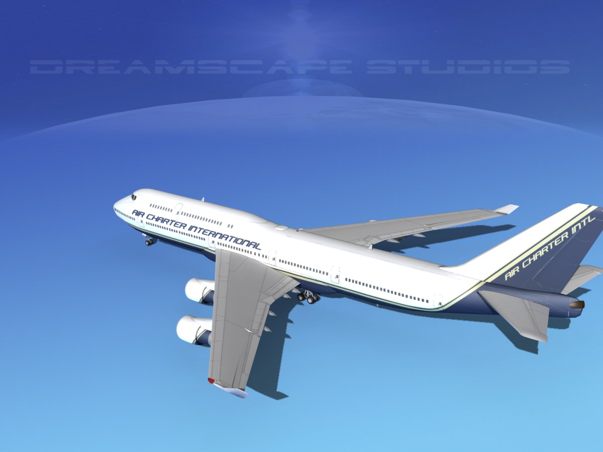 Boeing 747-8I Air Charter Intl 3D model_8