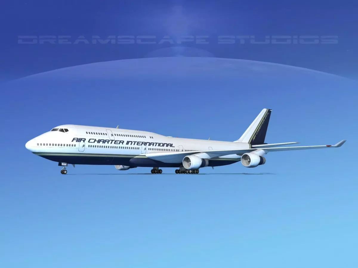 Boeing 747-8I Air Charter Intl 3D model_0