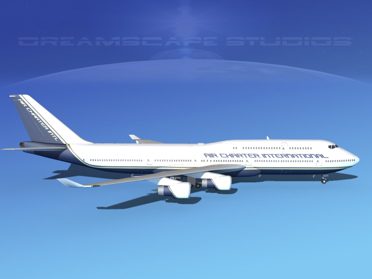 Boeing 747-8I Air Charter Intl 3D model_4