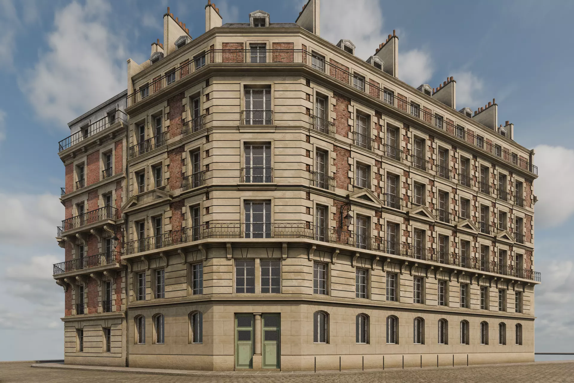 City Building IX and XII 3D model