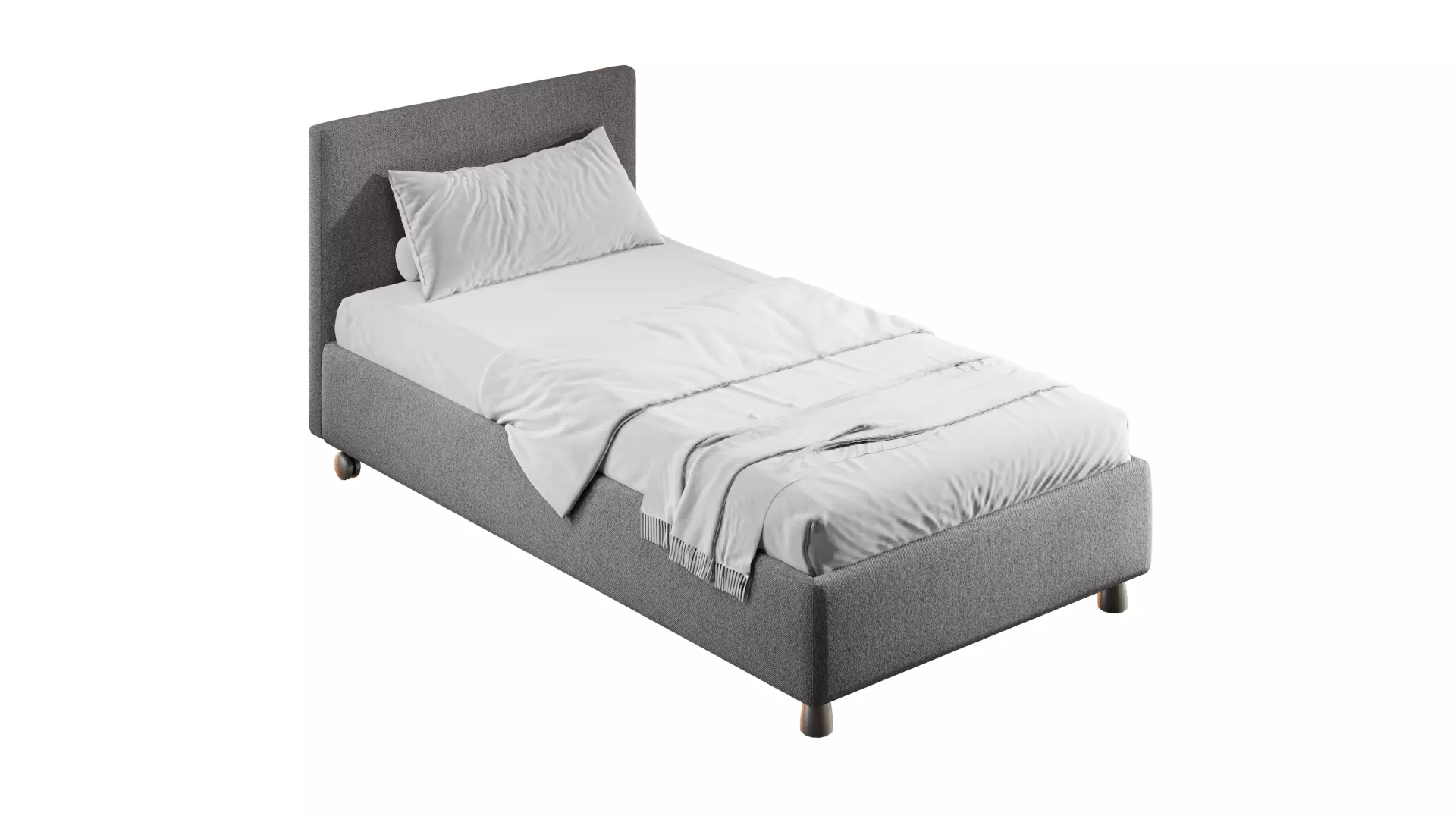 Single bed 3D model