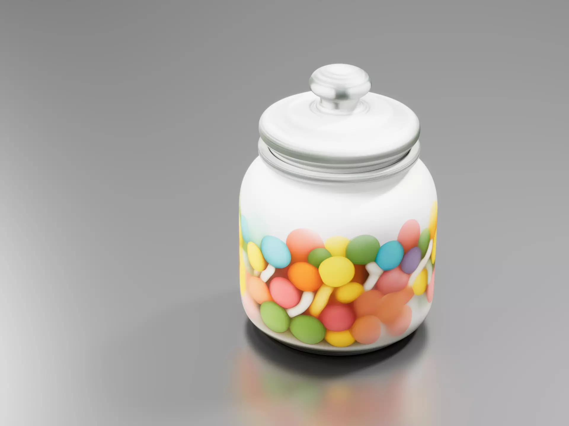 Candy Jar 3D print model