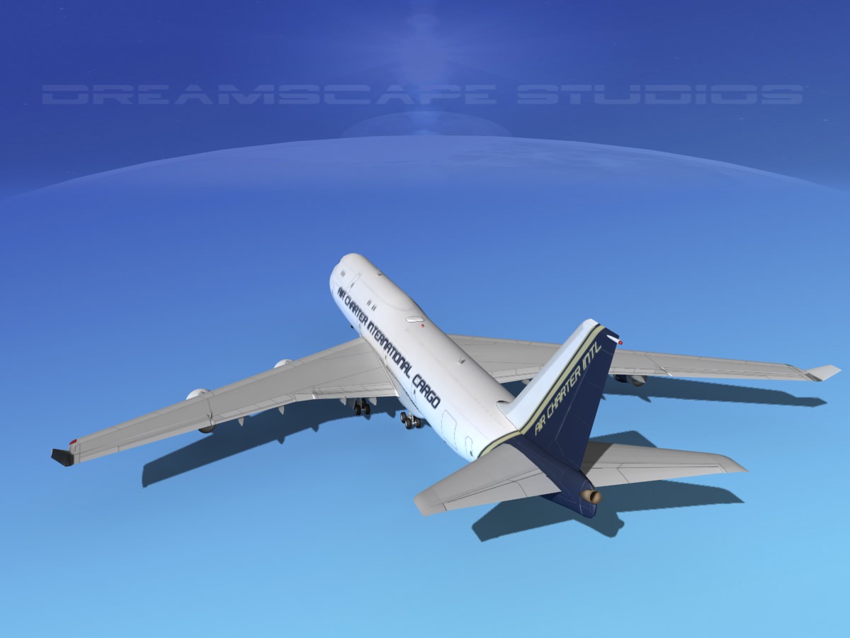 Boeing 747-8I Air Charter Intl Cargo 3D model_7