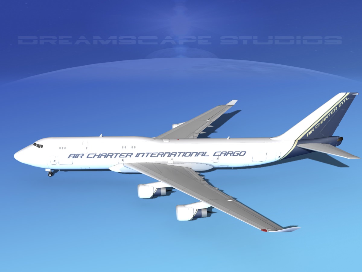 Boeing 747-8I Air Charter Intl Cargo 3D model_10