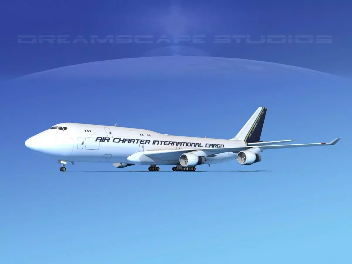 Boeing 747-8I Air Charter Intl Cargo 3D model_0