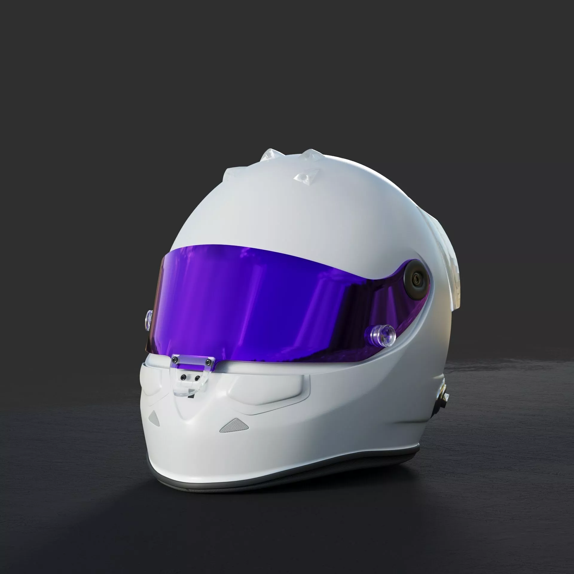 Schuberth SP1 EVO Race Helmet 3D model