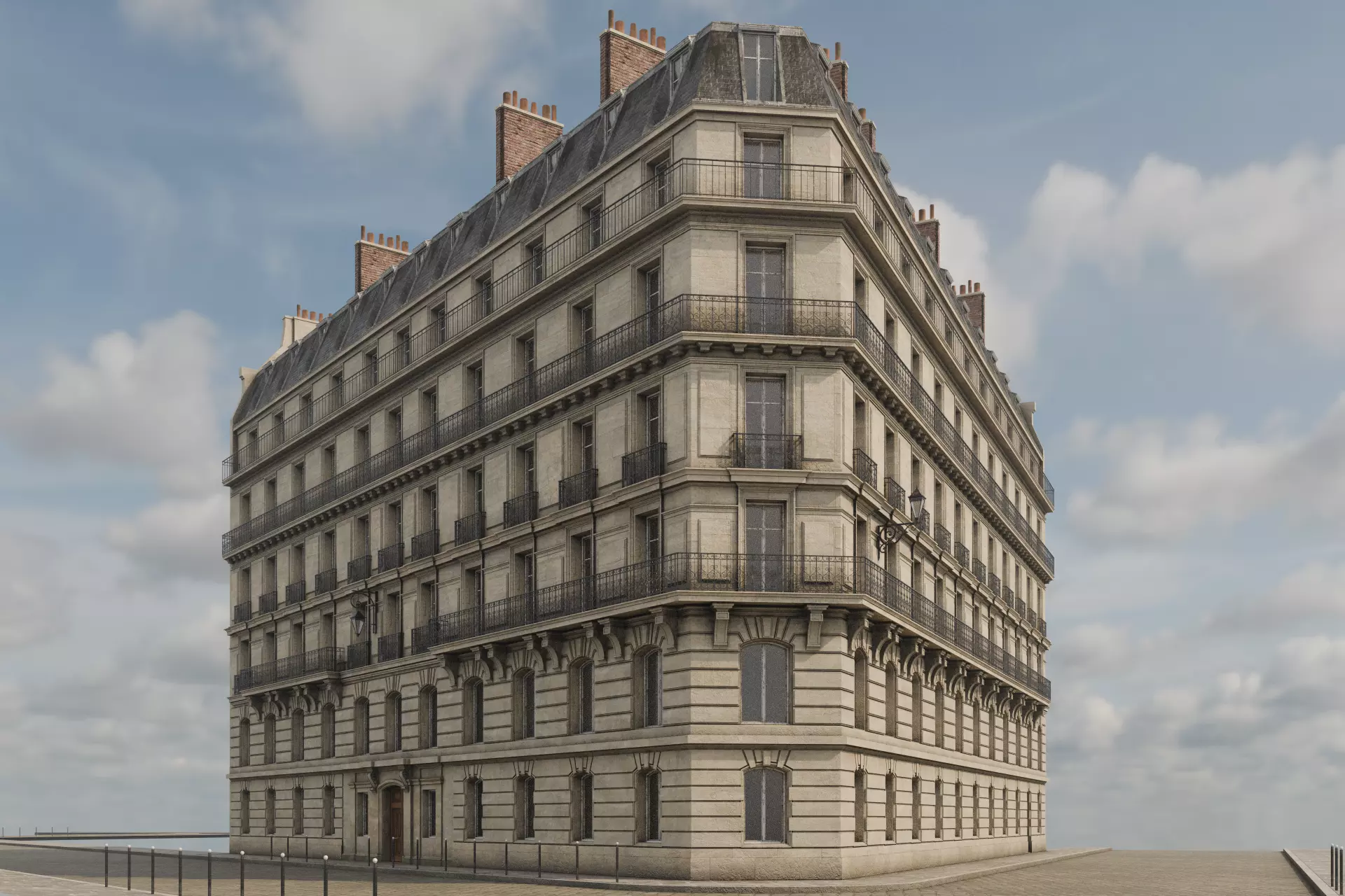 City Building X 3D model