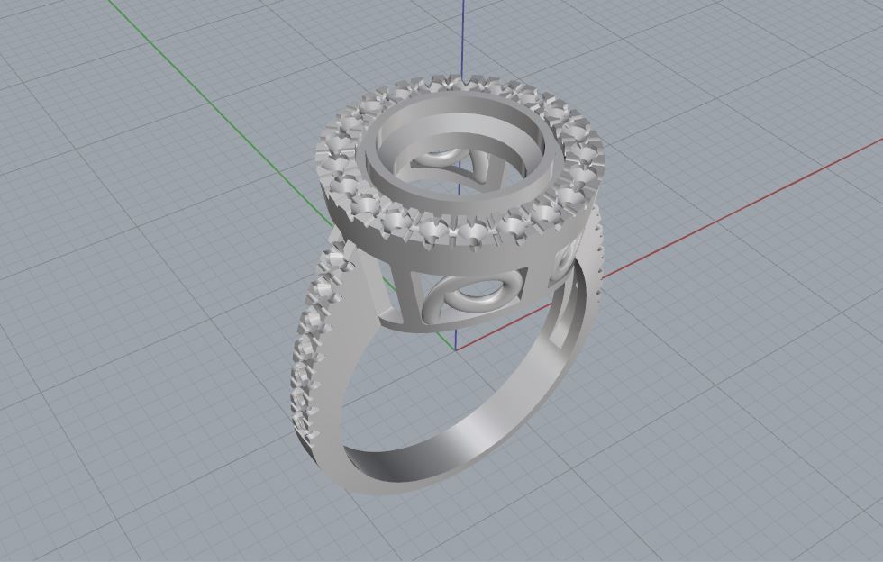 Ruby Ring 01 3D print model_6