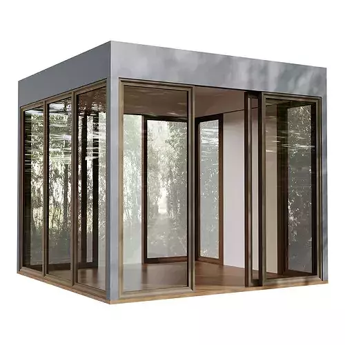 Gazebo 010 3D model
