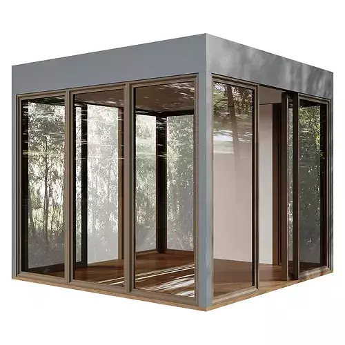 Gazebo 010 3D model 2