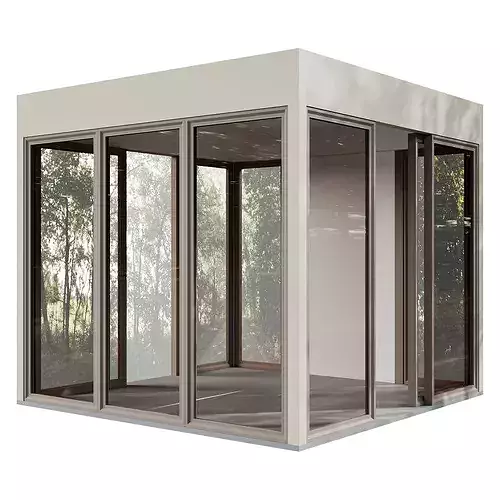 Gazebo 010 3D model 5